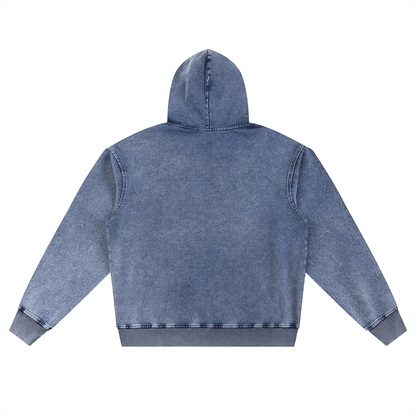 Snow Wash Oversized Hoodie (UNDRLUX)